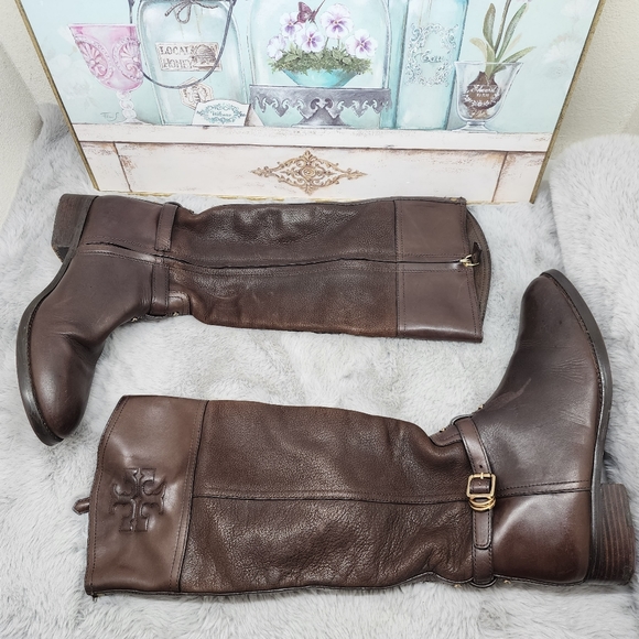 Tory Burch Simone Riding boots - Picture 2 of 13
